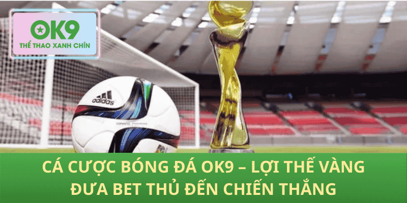Cá Cược Bóng Đá OK9 – Lợi Thế Vàng Đưa Bet Thủ Đến Chiến Thắng
