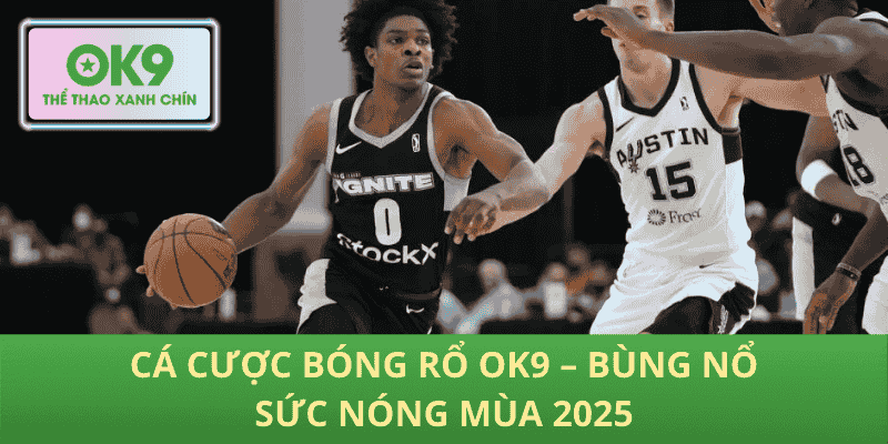 Cá Cược Bóng Rổ OK9 – Bùng Nổ Sức Nóng Mùa 2025